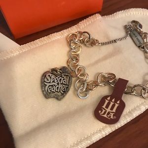 James Avery | Charm bracelet and teacher charm